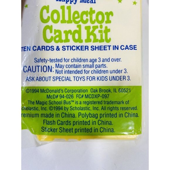 Magic School Bus McDonalds Happy Meal Kids Toys Lot Of 3 Ms Frizzle Field Trips - Picture 7 of 12